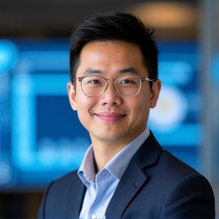 Professional headshot of David Chen.